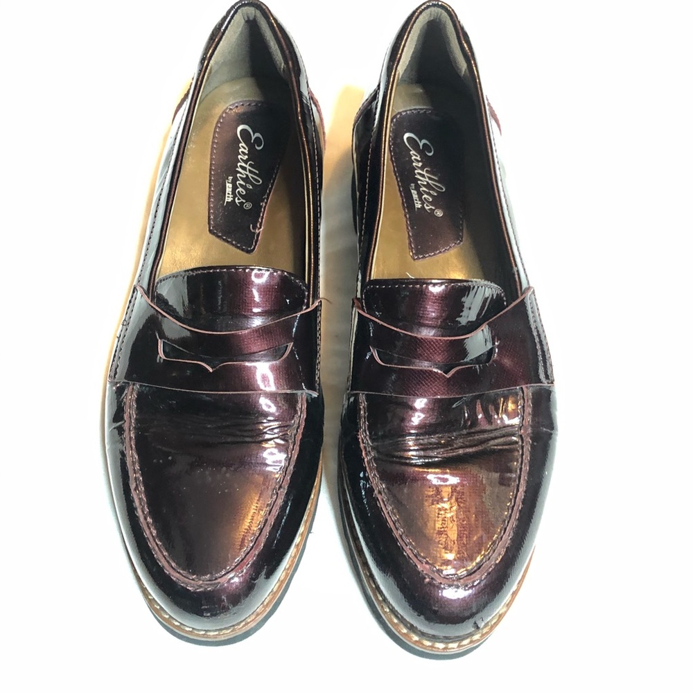 Earthies Wine flat loafers